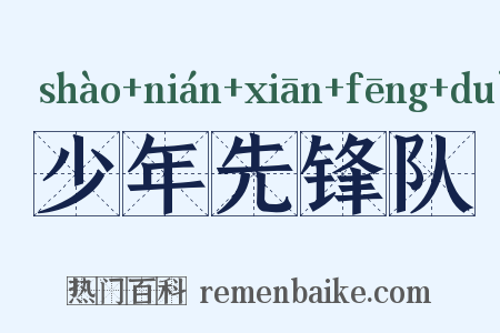 少年先锋队是什么意思的图片